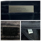 PRADA Handbag Velor Black SilverMetal Handbag Women Used Authentic