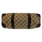 GUCCI Handbag 30458 GG canvas, leather Beige brown Handbag Boston Duffel bag Women Used Authentic