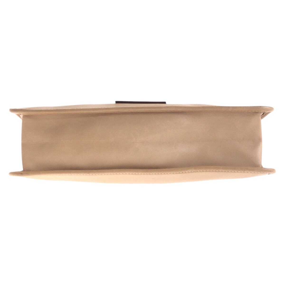 GUCCI Shoulder Bag 91762 leather beige Shoulder Bag pochette Women Used Authentic