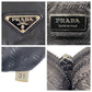 PRADA Shoulder Bag Nylon black Crossbody Shoulder Bag Pochette Unisex Test Triangle With logo Women Used Authentic