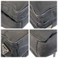 PRADA Shoulder Bag Nylon black Crossbody Shoulder Bag Pochette Unisex Test Triangle With logo Women Used Authentic