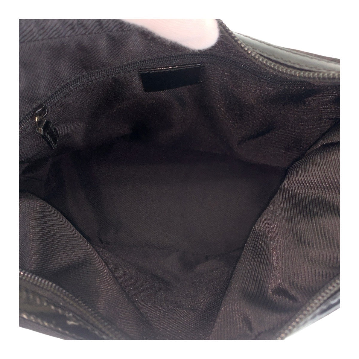 GUCCI Shoulder Bag GG canvas black Shoulder Bag Hobo Women Used Authentic