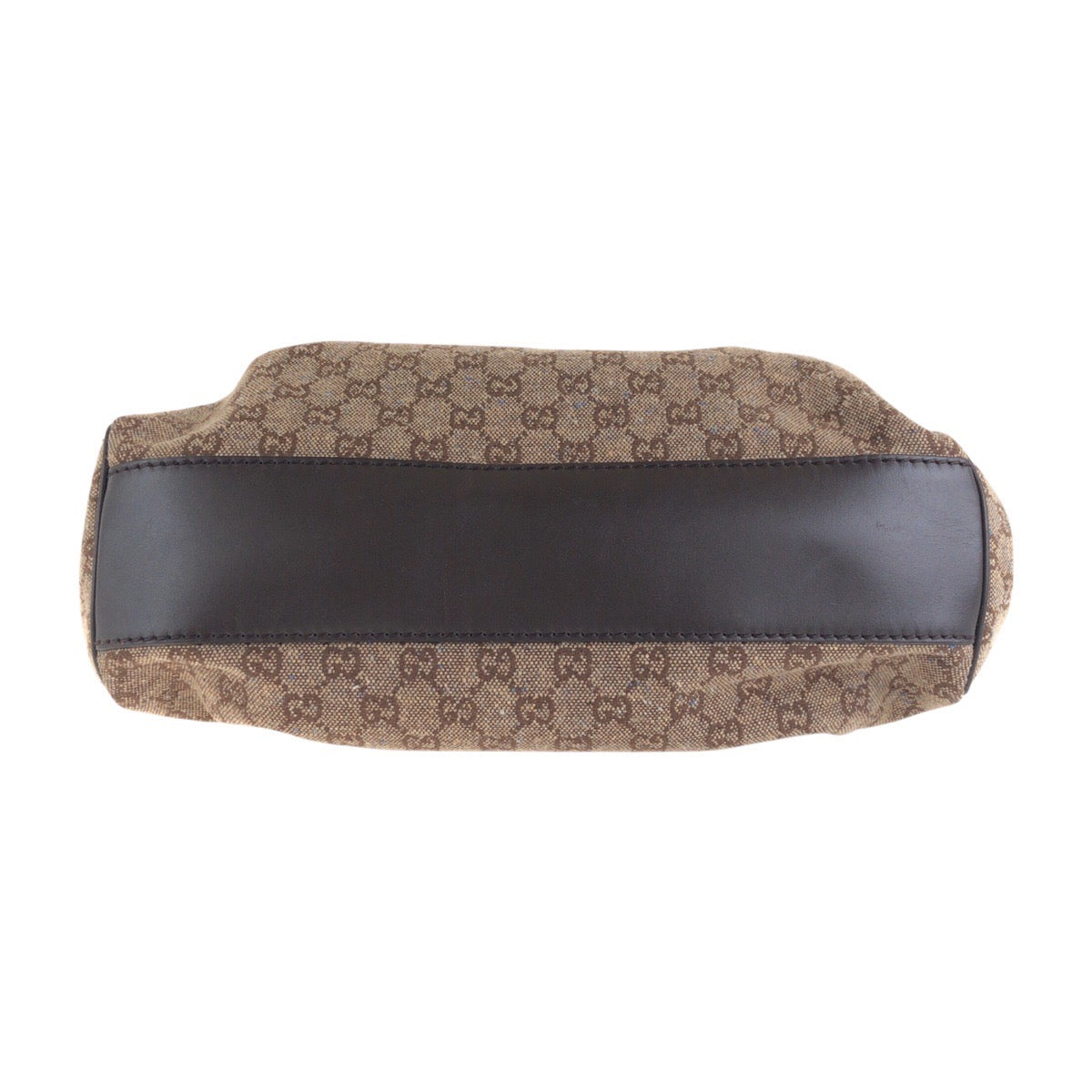 GUCCI Handbag 211944 GG canvas, leather Brown Handbag Shoulder Bag Sukey Women Used Authentic