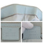 GUCCI Tote Bag 154375 GG canvas, leather Beige light blue Tote Bag handbag Women Used Authentic