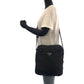 PRADA Shoulder Bag Nylon black Shoulder Bag pochette Test Triangle With logo Women Used Authentic