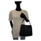 GUCCI Handbag 001 1638 Nylon, Bamboo black Handbag Bamboo Women Used Authentic