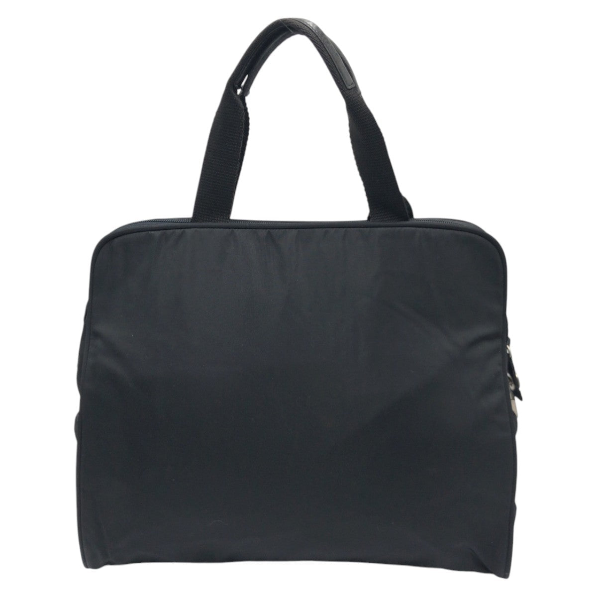 PRADA Business bag Nylon Black black Business bags, handbags, unisex Test Triangular logo mens Used Authentic