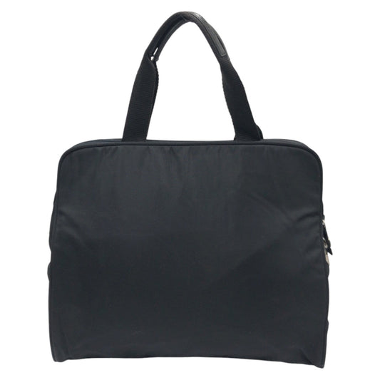 PRADA Business bag Nylon Black black Business bags, handbags, unisex Test Triangular logo mens Used Authentic