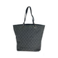 GUCCI Tote Bag 31243 GG canvas, leather BlackSilverMetal Tote Bag Shoulder Bag Women Used Authentic