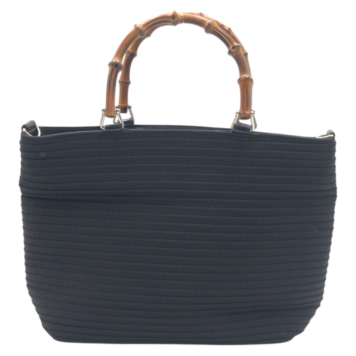 GUCCI Handbag 000 1998 polyester black Bamboo
