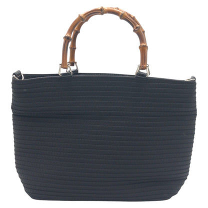 GUCCI Handbag 000 1998 polyester black Bamboo