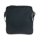 PRADA Shoulder Bag Nylon, Leather BlackSilverMetal Shoulder Bag Pochette Unisex Test Triangle With logo Women Used Authentic