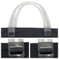 PRADA Handbag Nylon Black black Handbag Tote Bag Test Triangular logo Women Used Authentic