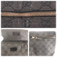 GUCCI Sling bag 23566 GG canvas, leather BlackSilverMetal Sling bag, waist pouch, bum bag mens Used Authentic