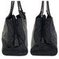 PRADA Shoulder Bag leather black Plastic Chain Shoulder Bag Tote Bag Women Used Authentic