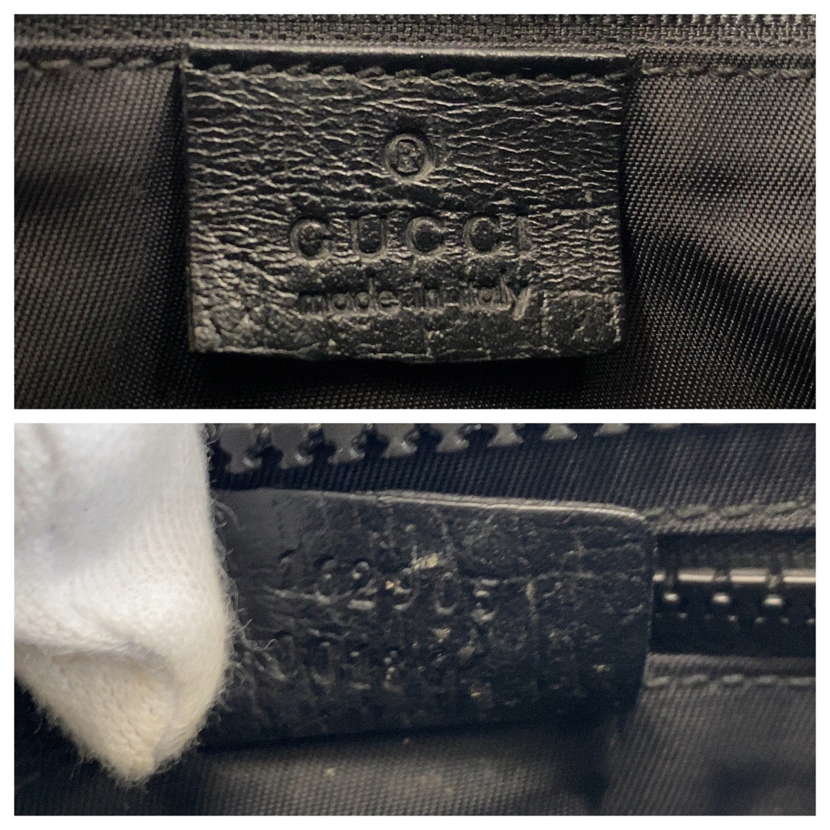 GUCCI Shoulder Bag 162905 GG Supreme Canvas black Crossbody Shoulder Bag Unisex Women Used Authentic