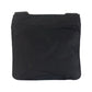 PRADA Shoulder Bag Nylon Black Silver Metal Crossbody Shoulder Bag Pochette Test Triangle With logo Women Used Authentic