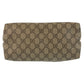 GUCCI Tote Bag 189896 GG Supreme canvas, leather Brown Gold Metal Tote Bag Shoulder Bag Women Used Authentic
