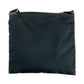 PRADA Shoulder Bag Nylon Black SilverMetal Shoulder Bag pochette Test Triangle With logo Women Used Authentic