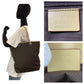 GUCCI Tote Bag 31243 GG canvas, leather Brown Beige SilverMetal Tote Bag Shoulder Bag Women Used Authentic