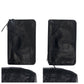 PRADA Tote Bag Fabric, Leather BlackSilverMetal Tote Bag Shoulder Bag Mesh pouch included Women Used Authentic