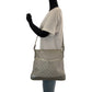 GUCCI Shoulder Bag 145857 GG canvas, enamel Silver SilverMetal Shoulder Bag pochette Women Used Authentic