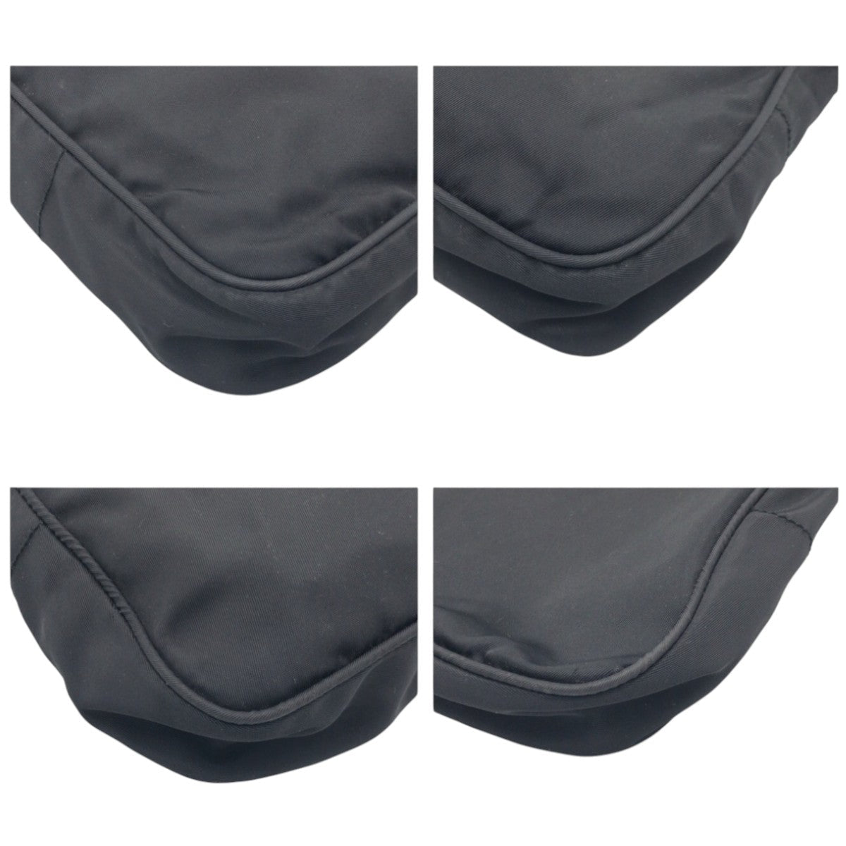 PRADA Shoulder Bag B8674 Nylon Black black Shoulder Bag Pochette Unisex PRADA Sports mens Used Authentic