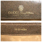GUCCI Shoulder Bag 14 01 4084 GG Supreme canvas, leather Brown Gold Metal Crossbody Shoulder Bag Old Gucci Women Used Authentic