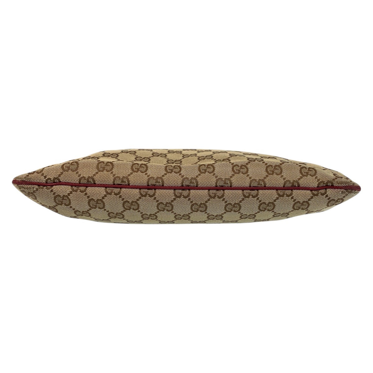 GUCCI Shoulder Bag 113013 GG canvas, leather Beige red Shoulder Bag Messenger bag Women Used Authentic