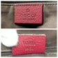 GUCCI Shoulder Bag 113013 GG canvas, leather Beige red Shoulder Bag Messenger bag Women Used Authentic
