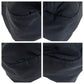 PRADA Shoulder Bag Nylon Black SilverMetal Shoulder Bag pochette Test Triangle With logo Women Used Authentic