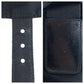 PRADA Shoulder Bag Nylon Black SilverMetal Shoulder Bag pochette Test Triangle With logo Women Used Authentic