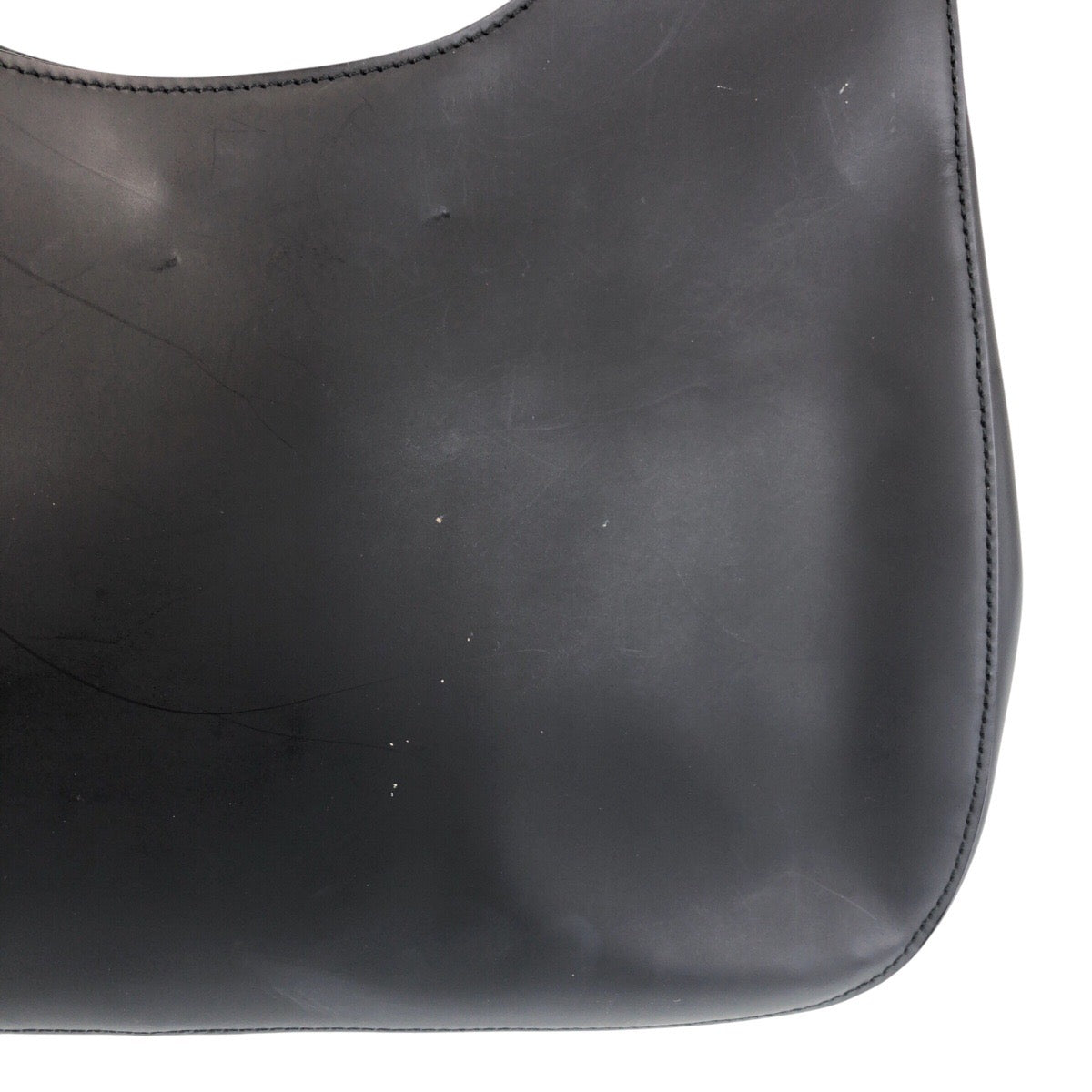 GUCCI Shoulder Bag 001 3739 Leather, Bamboo Black black red Shoulder Bag Hobo Bamboo Women Used Authentic