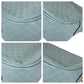 GUCCI Shoulder Bag 309538 leather Blue GoldMetal Crossbody Shoulder Bag Pochette Micro Guccissima Bamboo Women Used Authentic
