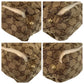 GUCCI Tote Bag 189831 GG canvas, leather Beige White Gold Metal Tote Bag Shoulder Bag Women Used Authentic