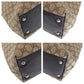 GUCCI Tote Bag 131220 GG Supreme Canvas Beige Brown SilverMetal Tote Bag Shoulder Bag Women Used Authentic