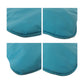PRADA Shoulder Bag Nylon Light Blue Emerald SilverMetal Shoulder Bag pochette Test Triangle With logo Women Used Authentic