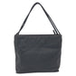 PRADA Tote Bag Nylon Black black Tote Bag Shoulder Bag Handbag Test Triangular logo Women Used Authentic