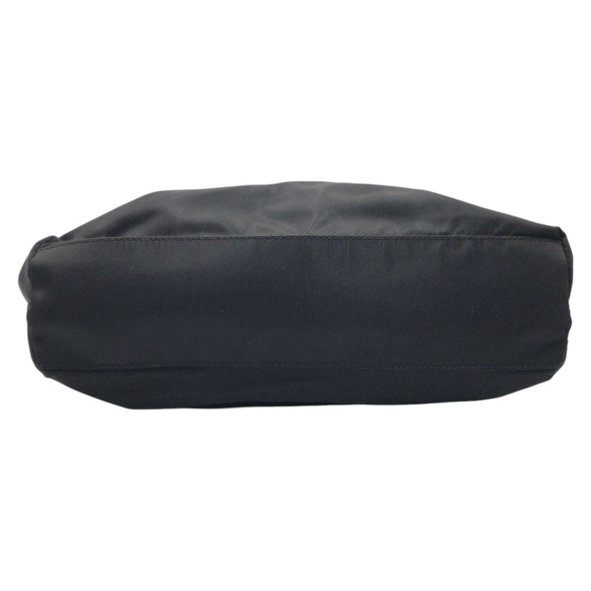 PRADA Tote Bag Nylon Black black Tote Bag Shoulder Bag Handbag Test Triangular logo Women Used Authentic