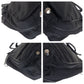 PRADA Business bag Nylon, Leather Black SilverMetal Business bag Briefcase 2way Testo Saffiano Triangle With logo mens Used Authentic