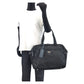 PRADA Business bag Nylon, Leather Black SilverMetal Business bag Briefcase 2way Testo Saffiano Triangle With logo mens Used Authentic