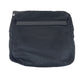 PRADA Shoulder Bag Nylon, Leather Black SilverMetal Shoulder Bag pochette Test Triangle With logo Women Used Authentic