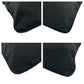 PRADA Shoulder Bag Nylon Black SilverMetal Shoulder Bag pochette Test Triangle With logo Women Used Authentic