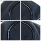 GUCCI Handbag 039 1103 Nylon Black Silver Metal Handbag accessory pouch Women Used Authentic