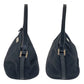 GUCCI Handbag 039 1103 Nylon Black Silver Metal Handbag accessory pouch Women Used Authentic