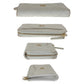 CHANEL Coin case Caviar skin White GoldMetal Coin case fragment case Matrasse COCO Mark Women Used Authentic