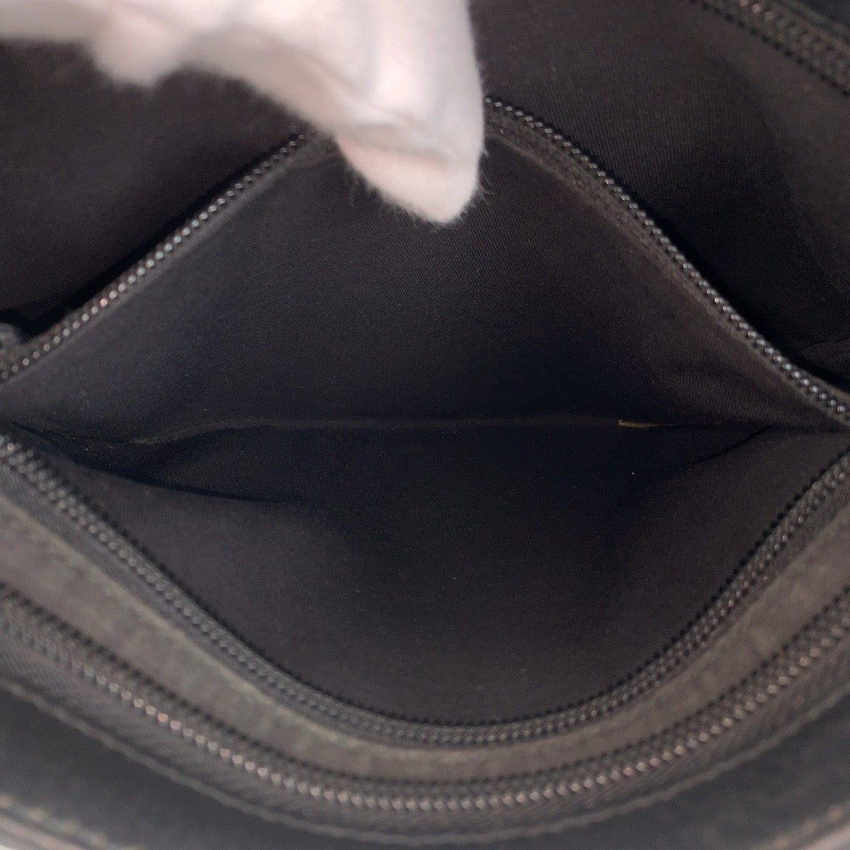 GUCCI Shoulder Bag 293572 GG canvas, leather Black black Crossbody Shoulder Bag Messenger Bag Women Used Authentic