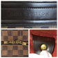 LOUIS VUITTON Handbag N41455 PVC, Leather Brown Gold Metal Handbag Boston Duffel bag Damier Nolita Women Used Authentic