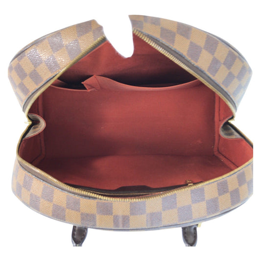 LOUIS VUITTON Handbag N41455 PVC, Leather Brown Gold Metal Handbag Boston Duffel bag Damier Nolita Women Used Authentic