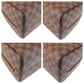 LOUIS VUITTON Handbag N41455 PVC, Leather Brown Gold Metal Handbag Boston Duffel bag Damier Nolita Women Used Authentic